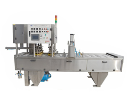 杯裝辣椒醬灌裝機(jī)Hot sauce filling machine,小身材大味道！
