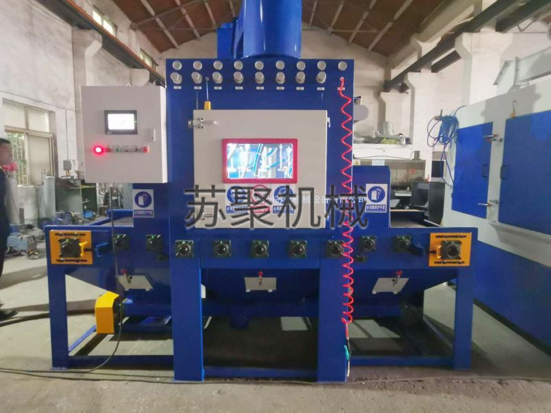模具自動輸送式噴砂機(jī)